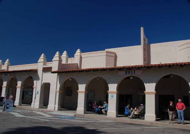 Ajo's historic plaza